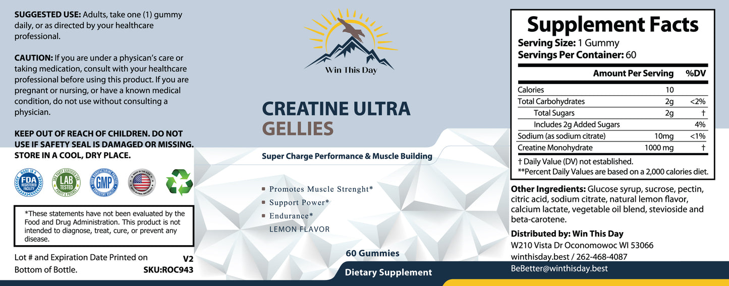 Creatine Ultra Gellies