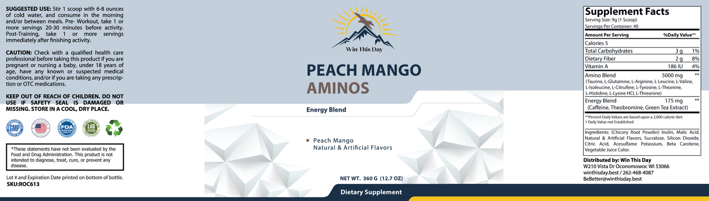 Peach Mango Aminos