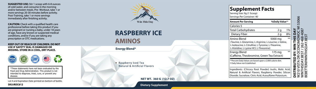 Raspberry Ice Aminos
