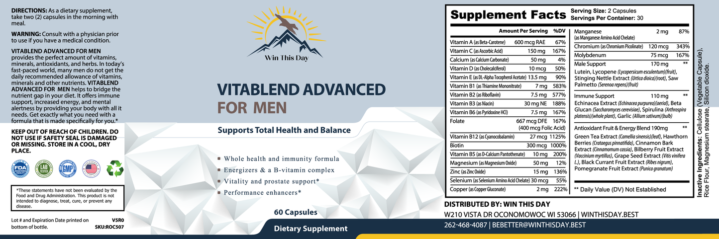 VitaBlend Advanced for Men