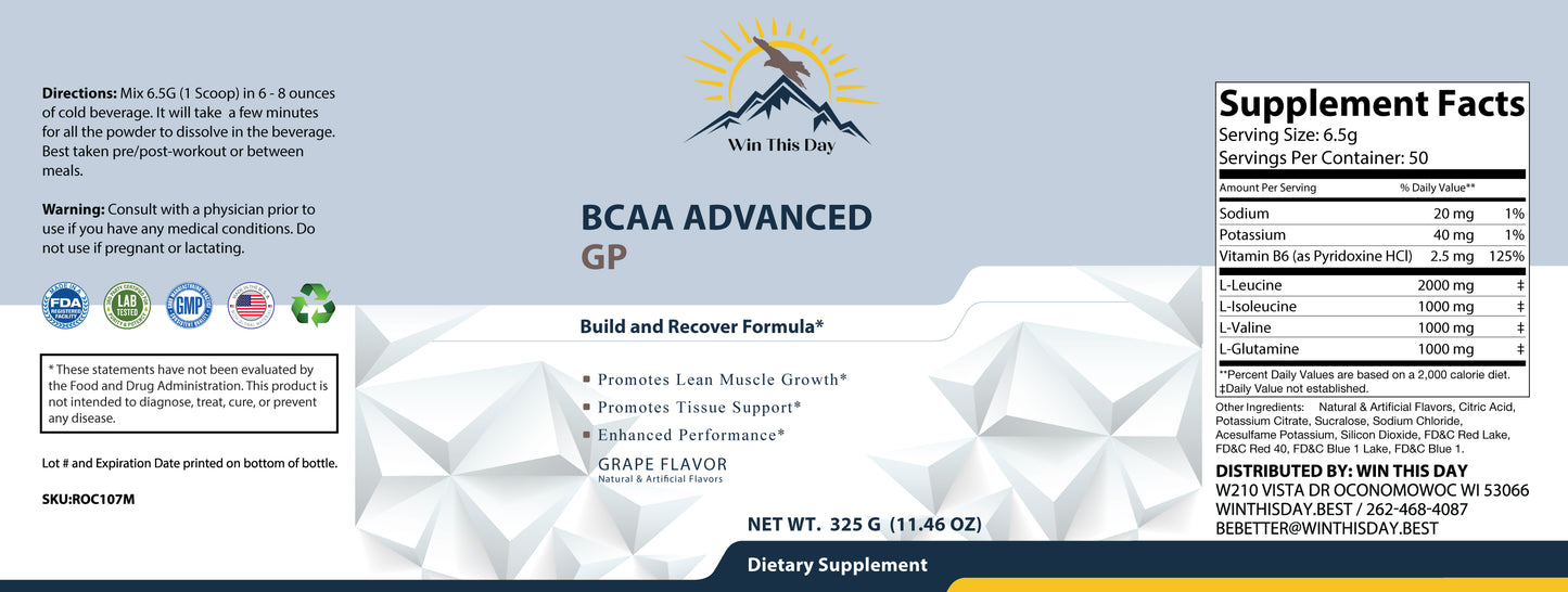 BCAA Advanced GP
