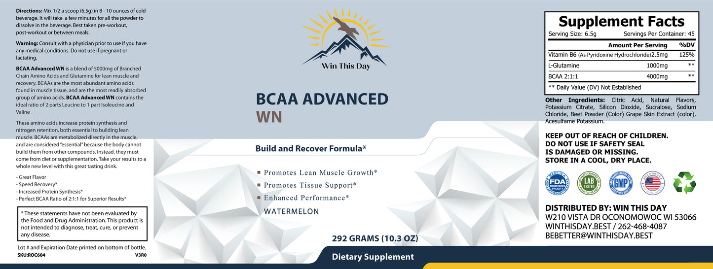BCAA Advanced WN